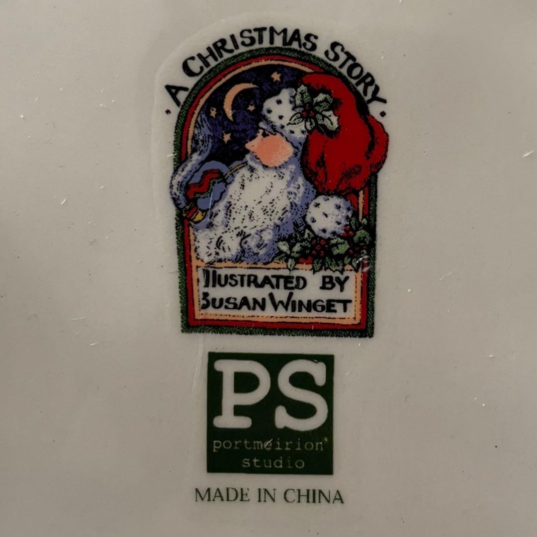 ポートメリオン クリスマス トナカイの靴下掛け ストッキングホルダー