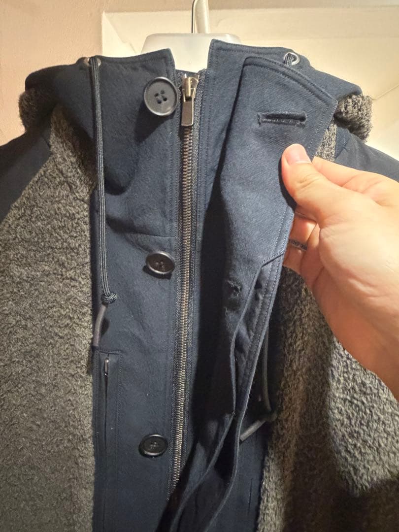 【タイムセール】山内　ヤクシープパイルボアジャケット