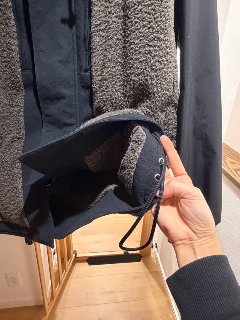 【タイムセール】山内　ヤクシープパイルボアジャケット