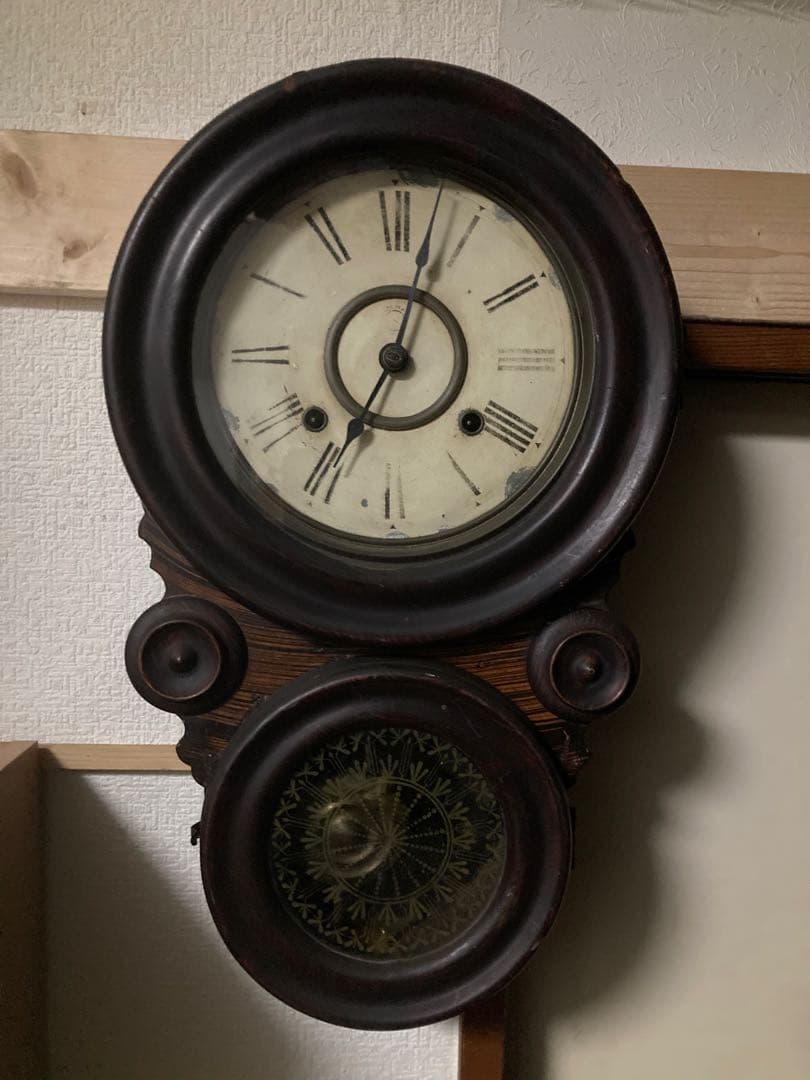 精工舎 ダルマ時計 四つ玉 8日巻 稼働中