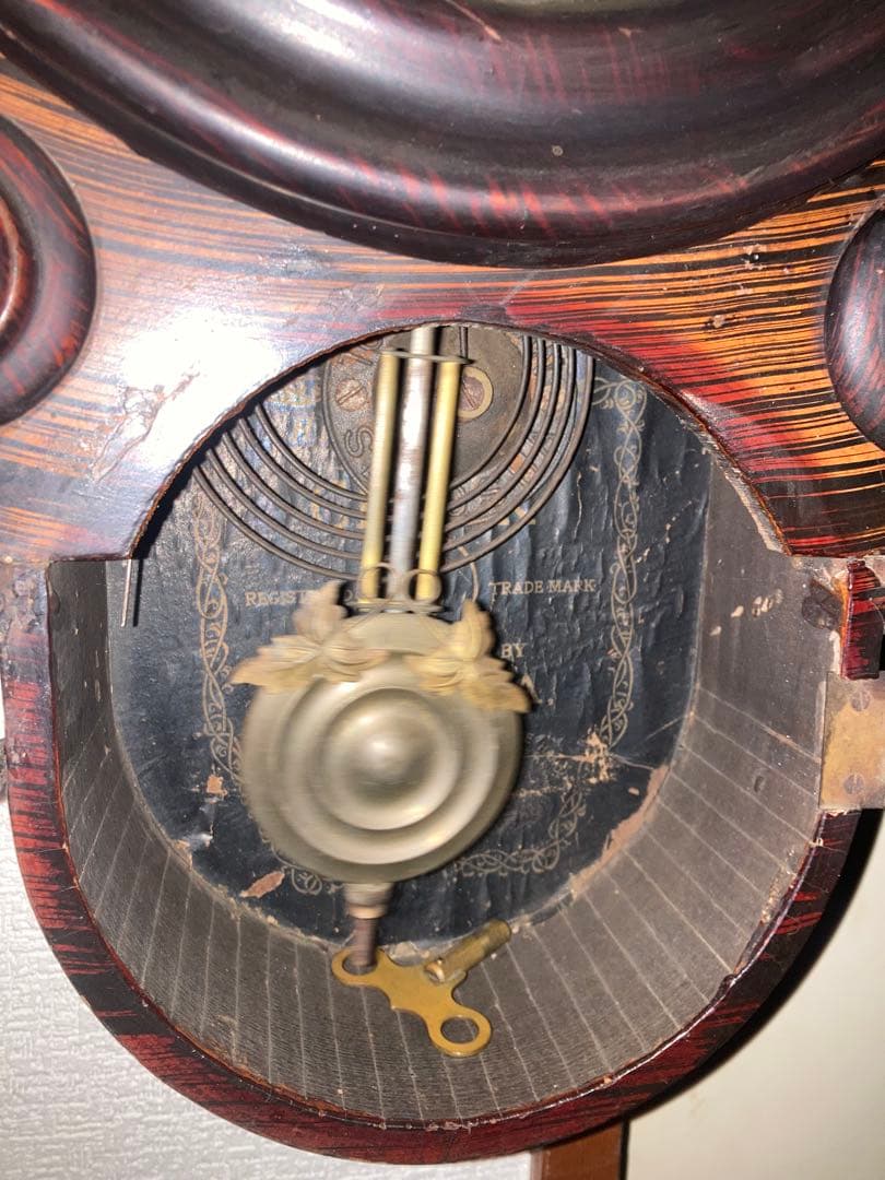 精工舎 ダルマ時計 四つ玉 8日巻 稼働中