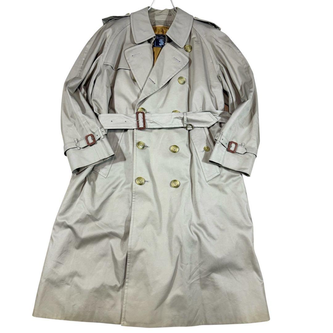 美品 バーバリー ライナー付き トレンチコート XL メンズ