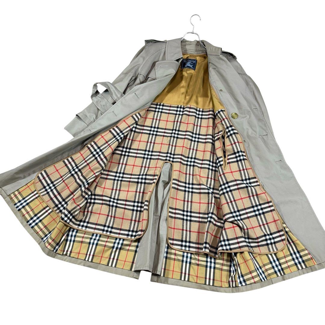美品 バーバリー ライナー付き トレンチコート XL メンズ