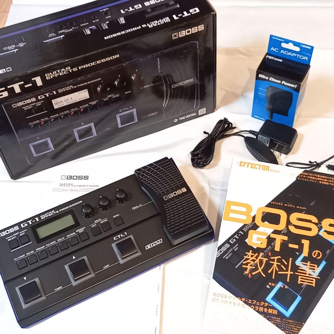 BOSS GT-1 純正アダプター・外箱・解説本付