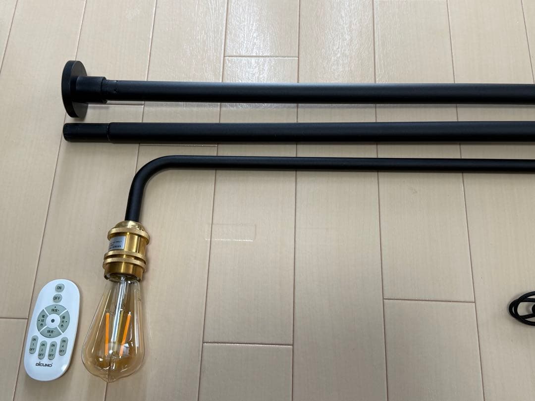 DRAW A LINE ランプアームセット　ブラック