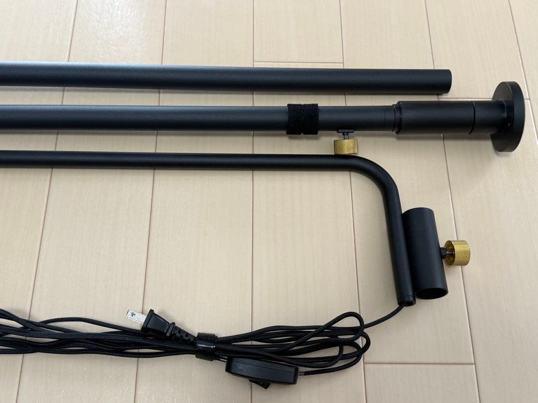 DRAW A LINE ランプアームセット　ブラック