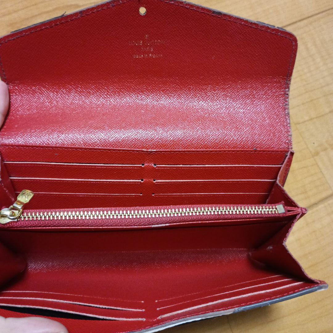 LOUISVUITTON　二つ折り財布　草間弥生　コラボ　サラ　限定品　シリ有