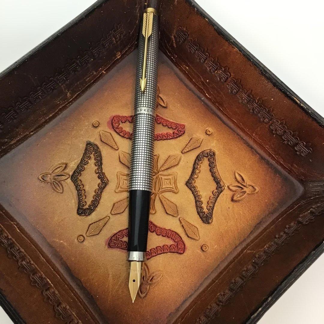 ‼️PARKER‼️パーカー75スターリングシルバー万年筆　U.S.A 14金ペン
