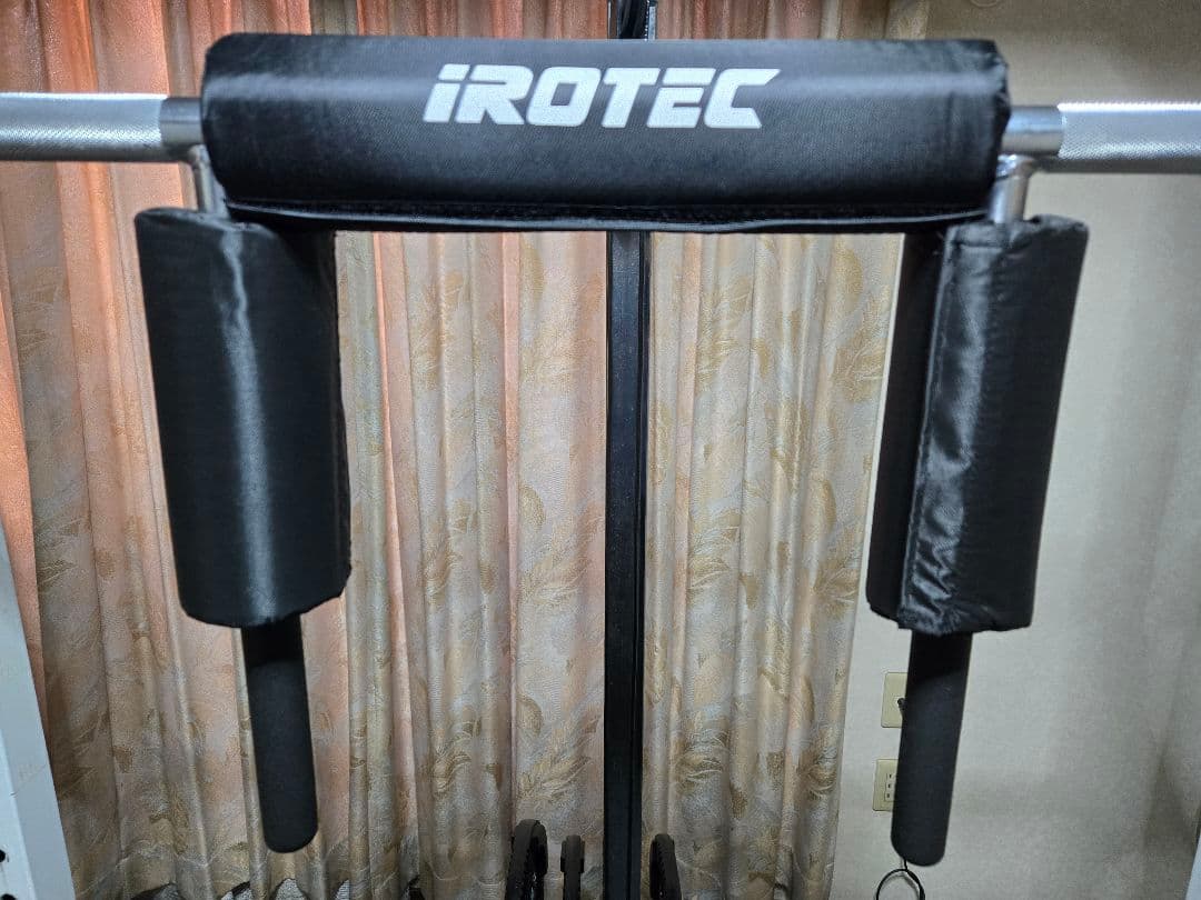 引き取り限定 iROTEC アイロテック セーフティースクワットバー 28mm