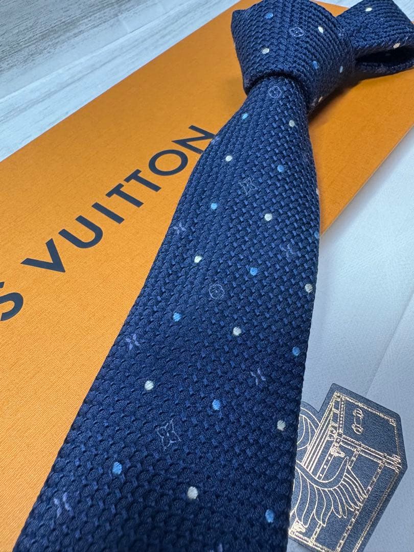 【極美品】 LOUIS VUITTON ルイヴィトン ネクタイ モノグラム 8