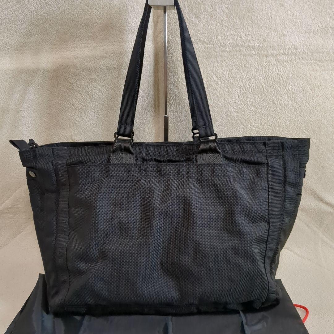 美品 ブリーフィング SQ TOTE ブラック トートバッグ 肩がけ 保存袋付き