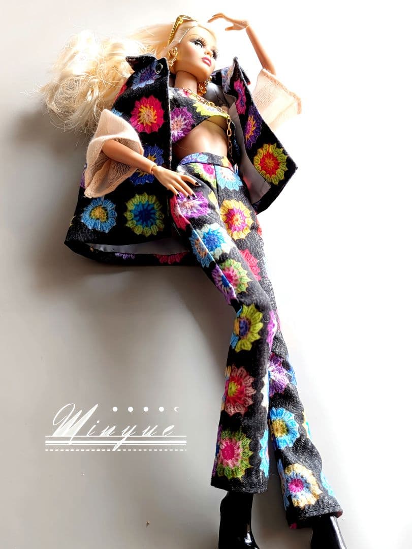 ポピーパーカー 花柄セットアップコーデセット