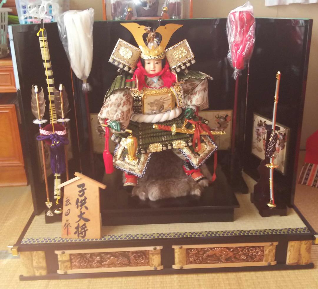 五月人形　鎧兜　子どもの日
