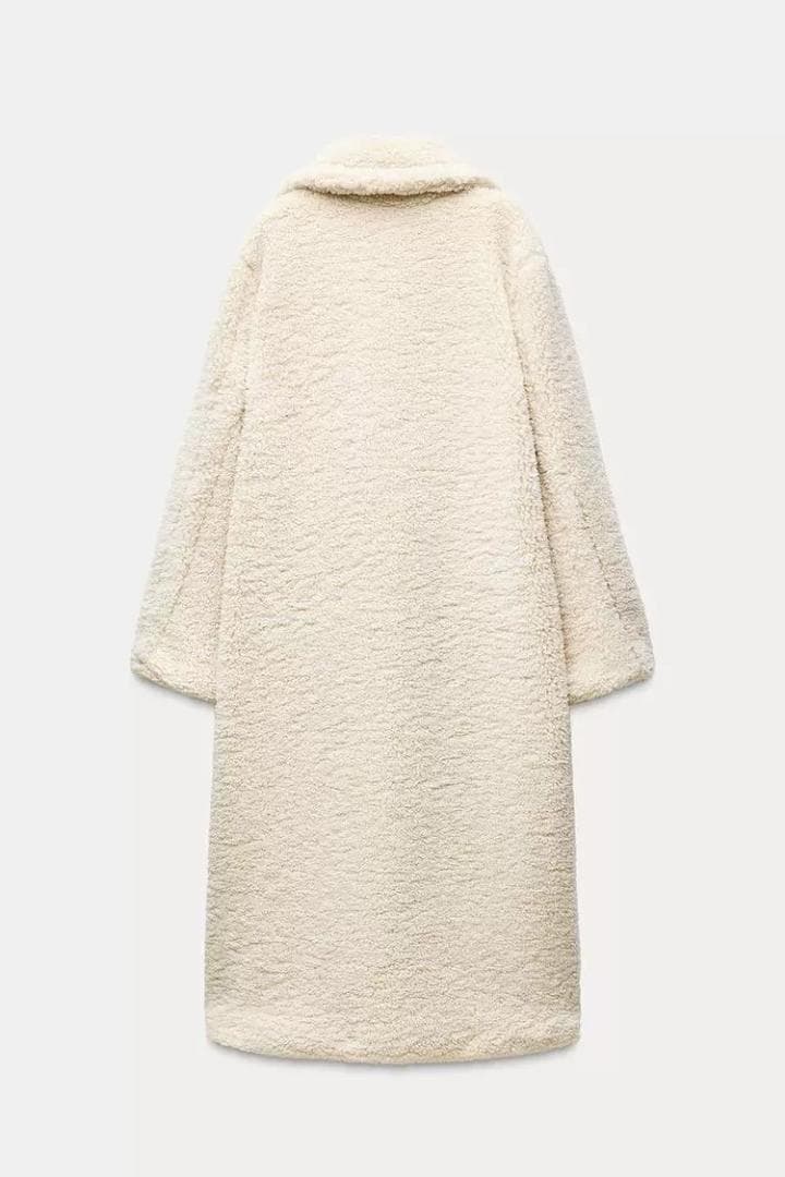 ZARA ロング丈ボアコート ロングコート XS