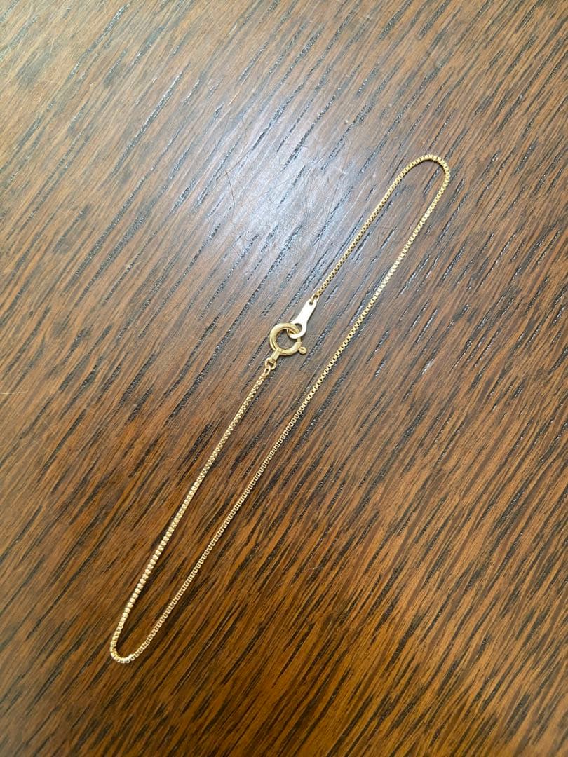 K18 ベネチアンチェーン ブレスレット 18cm