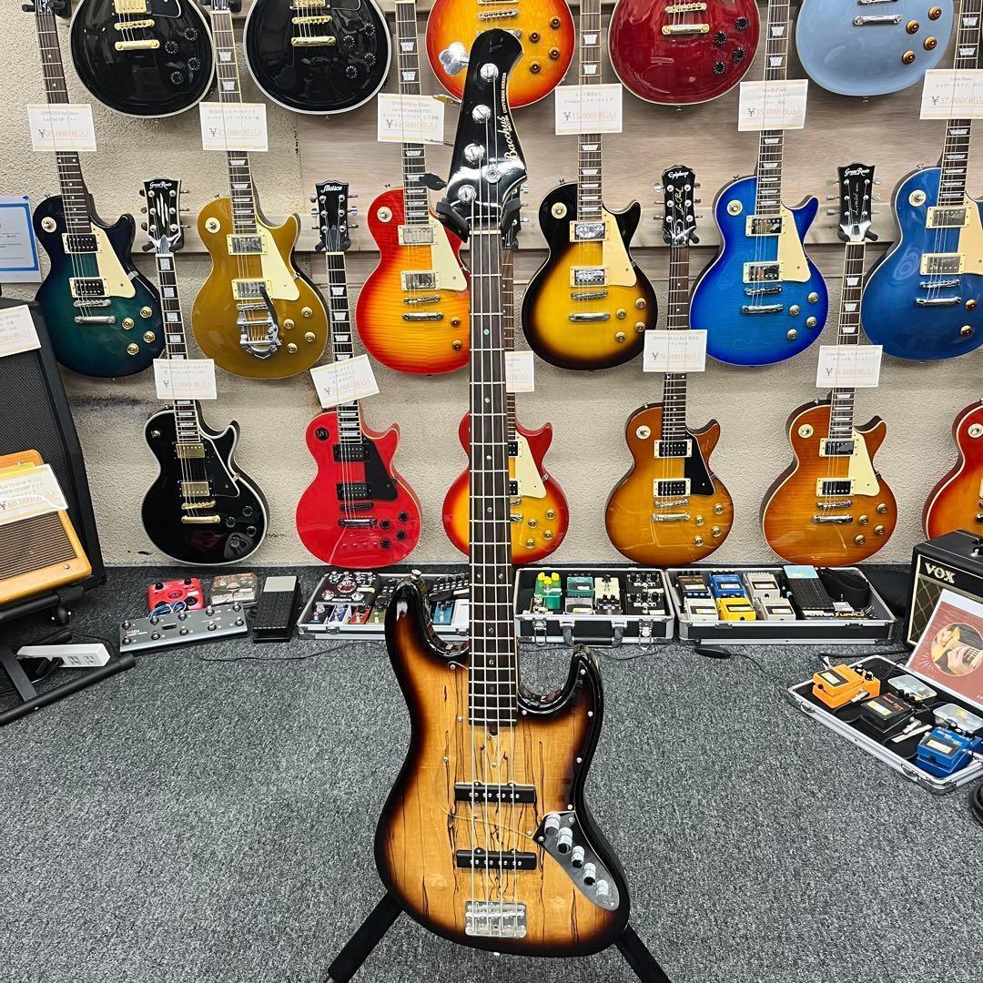 【9998】 Bacchus WJB-SPM ジャズベースタイプ 限定カラー