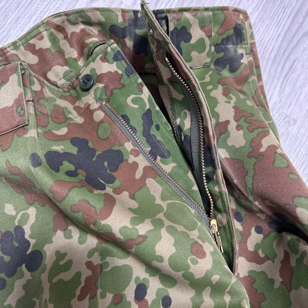 陸自　迷彩服　戦闘服　自衛隊　3B 私物　PX 上下セット　ベルト付き