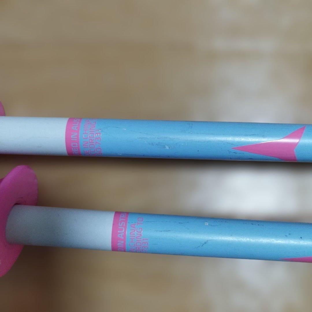 スキー板120、ポール、ブーツ3点セット