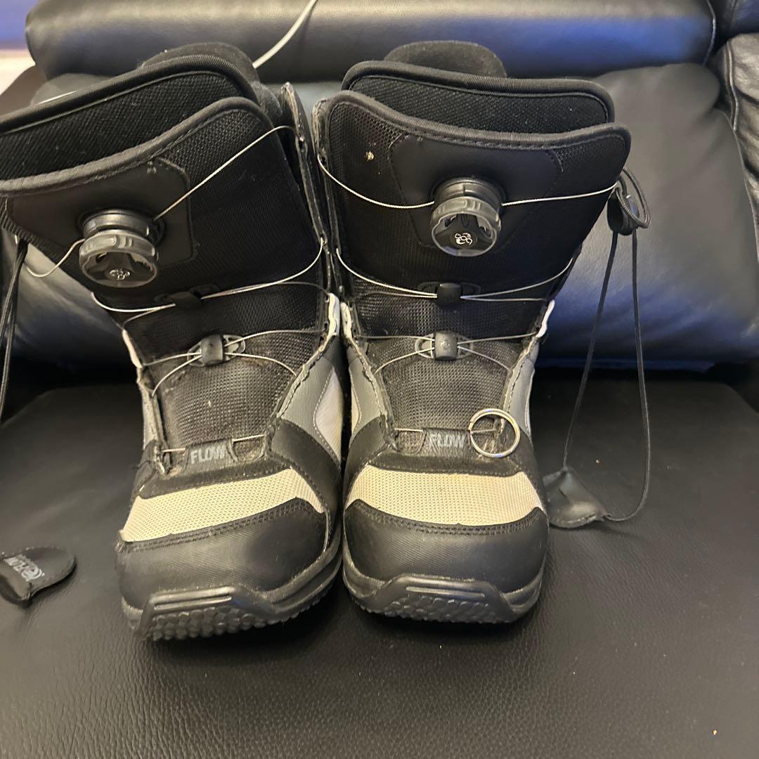 FLOWスノーボードブーツ ブラック/グレー