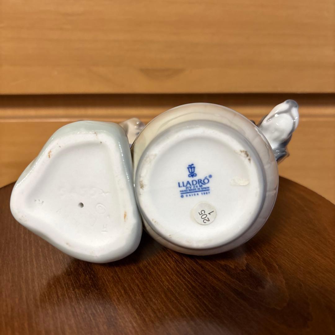 LLADRO リヤドロ きれいにしましょうね フィギュリン