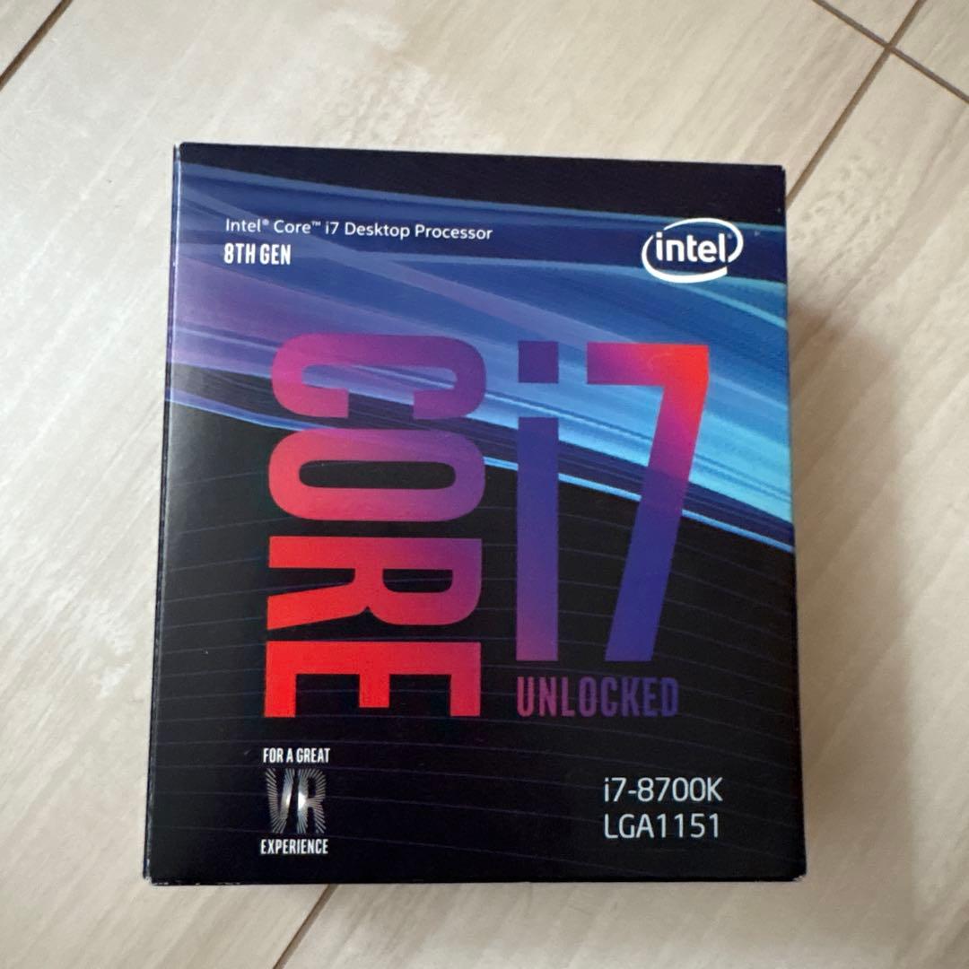 CPU CPU INTEL core i7-8700k