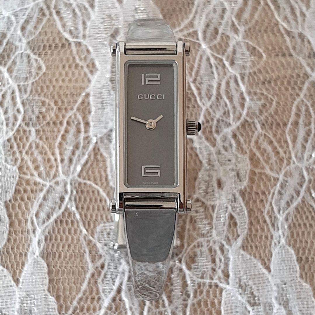 ✨新品電池☆稼働美品✨GUCCI 1500L バングルウォッチ MD156