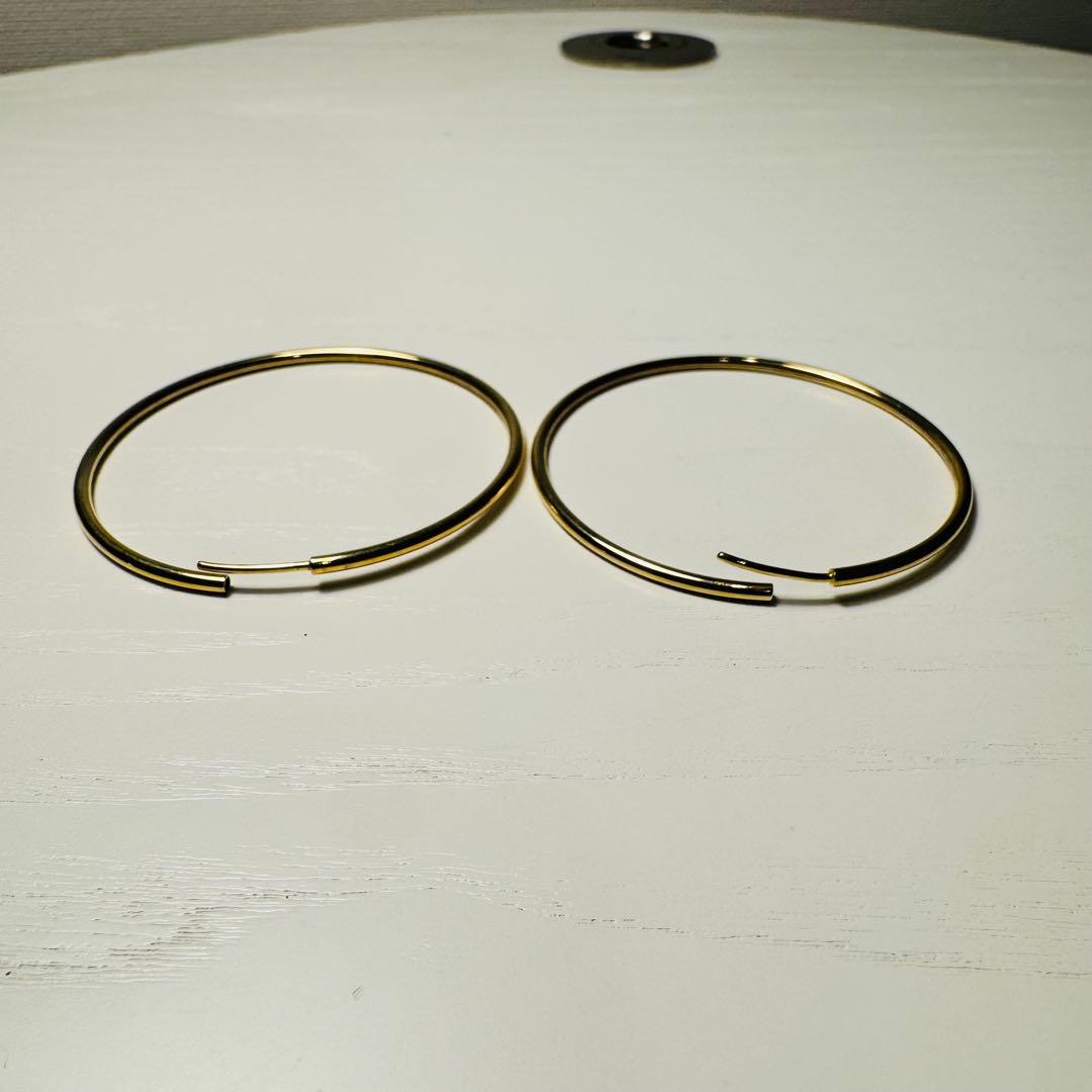 MARIA BLACK マリアブラック フープピアス 5cm