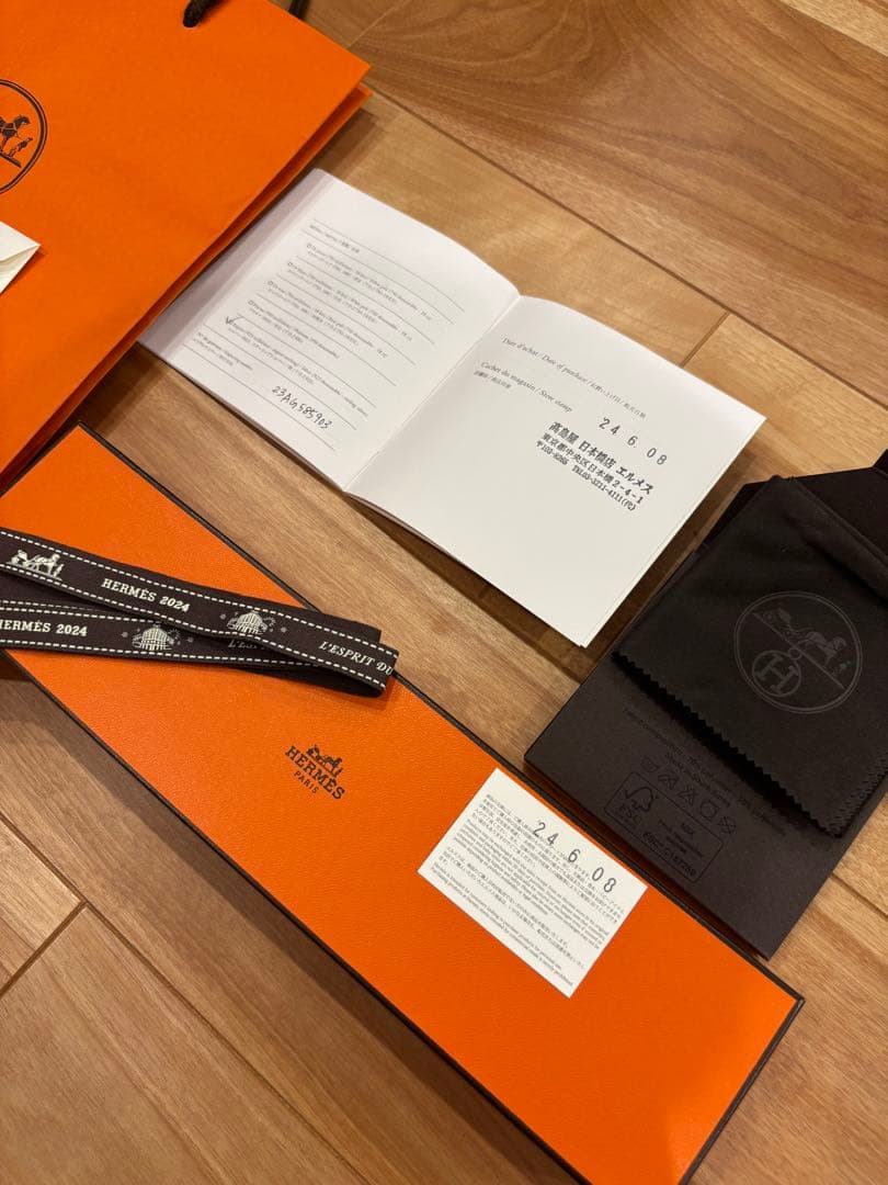 HERMES / エルメス シェーヌダンクル TGM12コマ 付属品完備