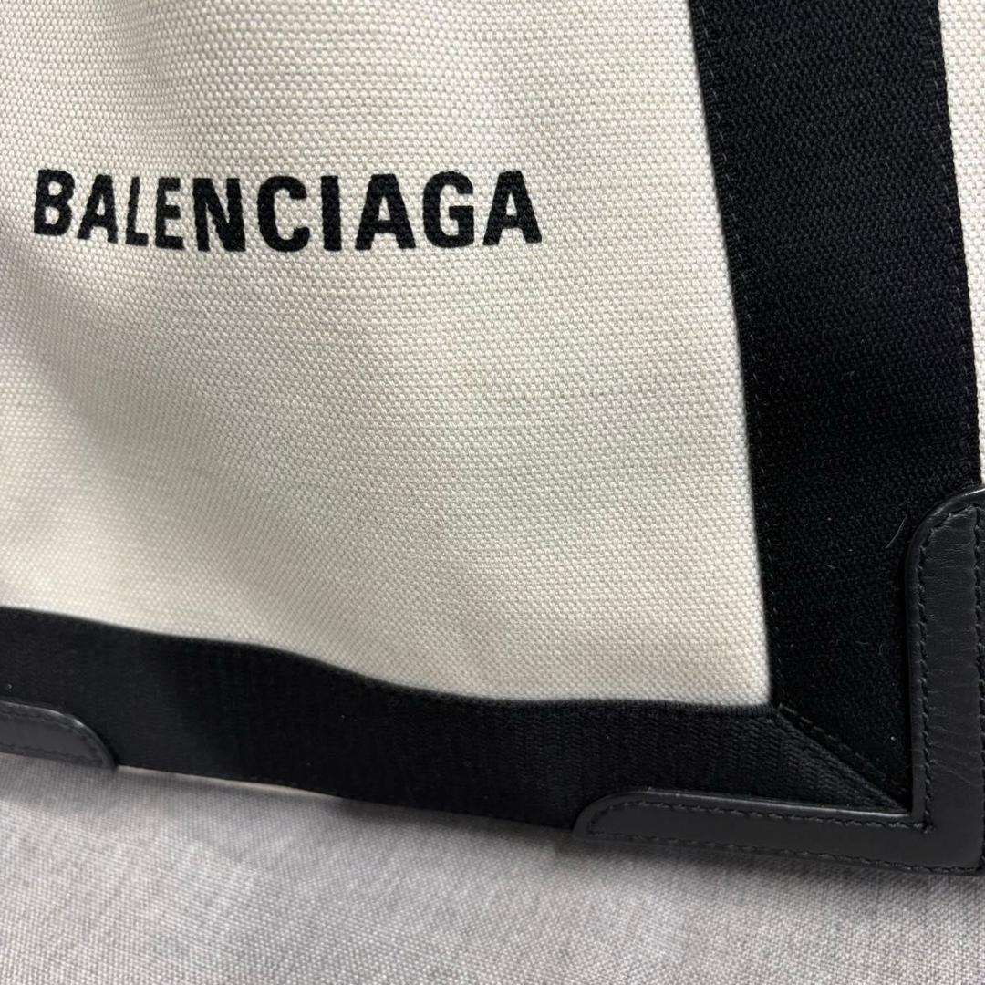 美品 BALENCIAGA バレンシアガ トートバッグ カバス S キャンバス
