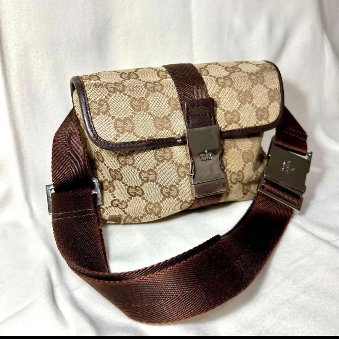 GUCCI グッチ ショルダーバッグ GGキャンバス