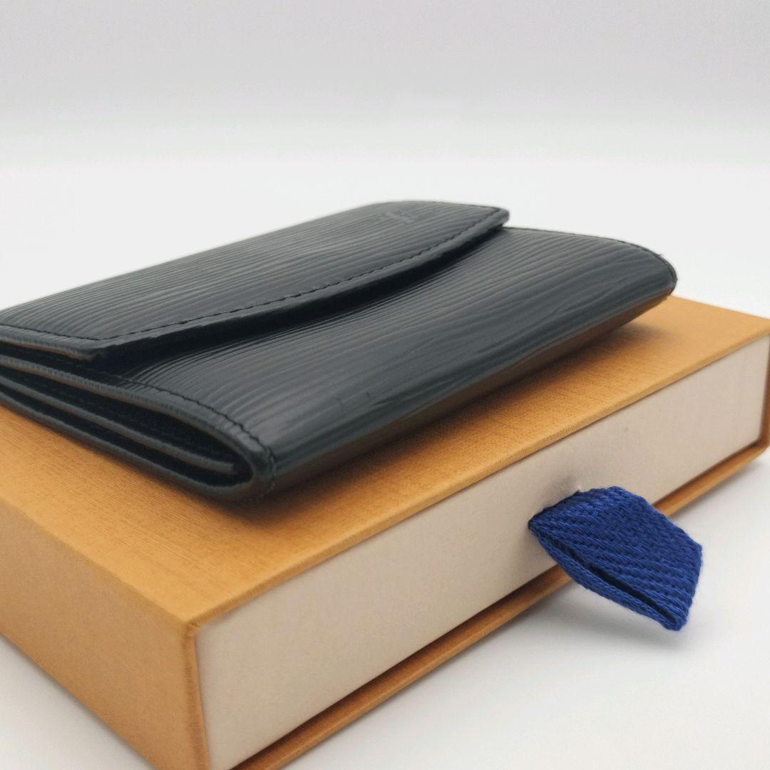 ✨極美品✨ポルトモネサーンプル　エピ　小銭入れ　ケース　黒　ルイヴィトン