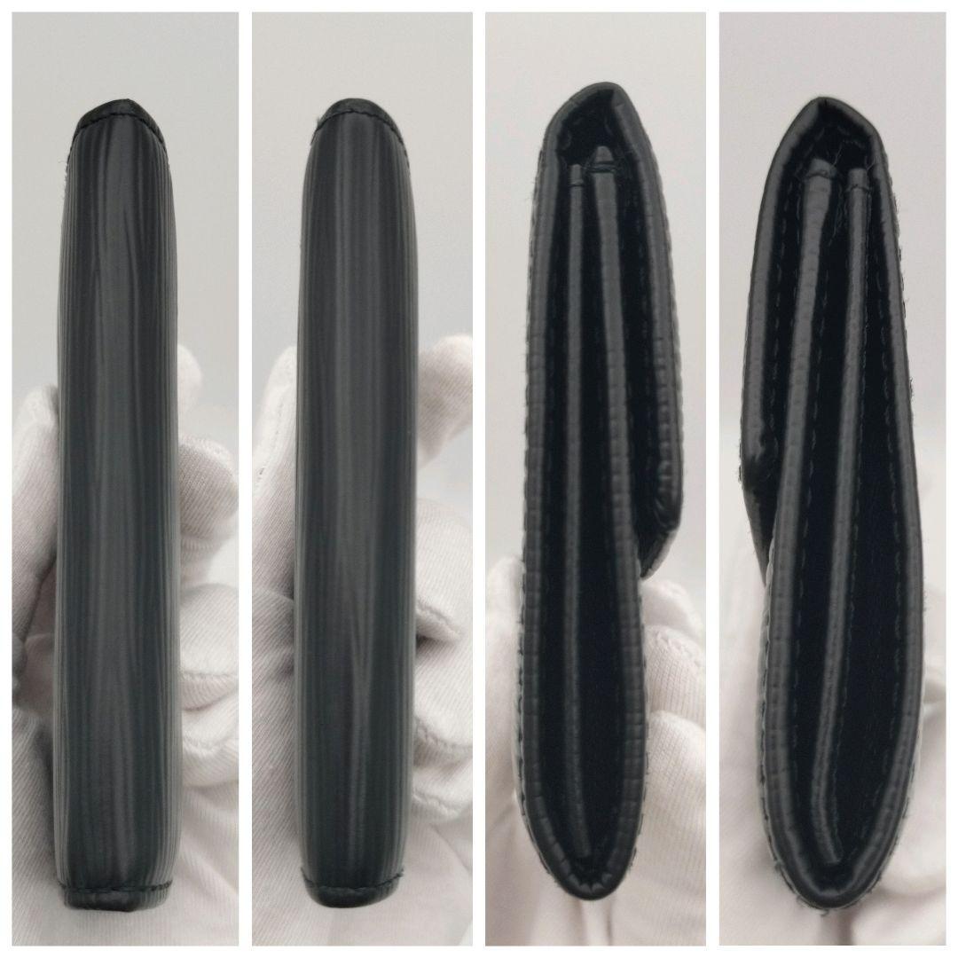✨極美品✨ポルトモネサーンプル　エピ　小銭入れ　ケース　黒　ルイヴィトン