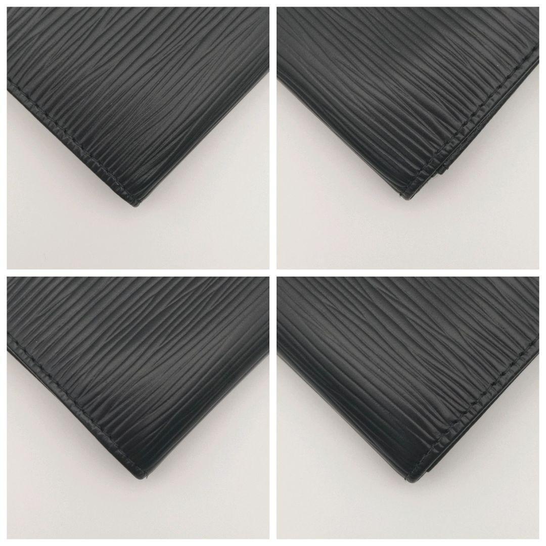 ✨極美品✨ポルトモネサーンプル　エピ　小銭入れ　ケース　黒　ルイヴィトン