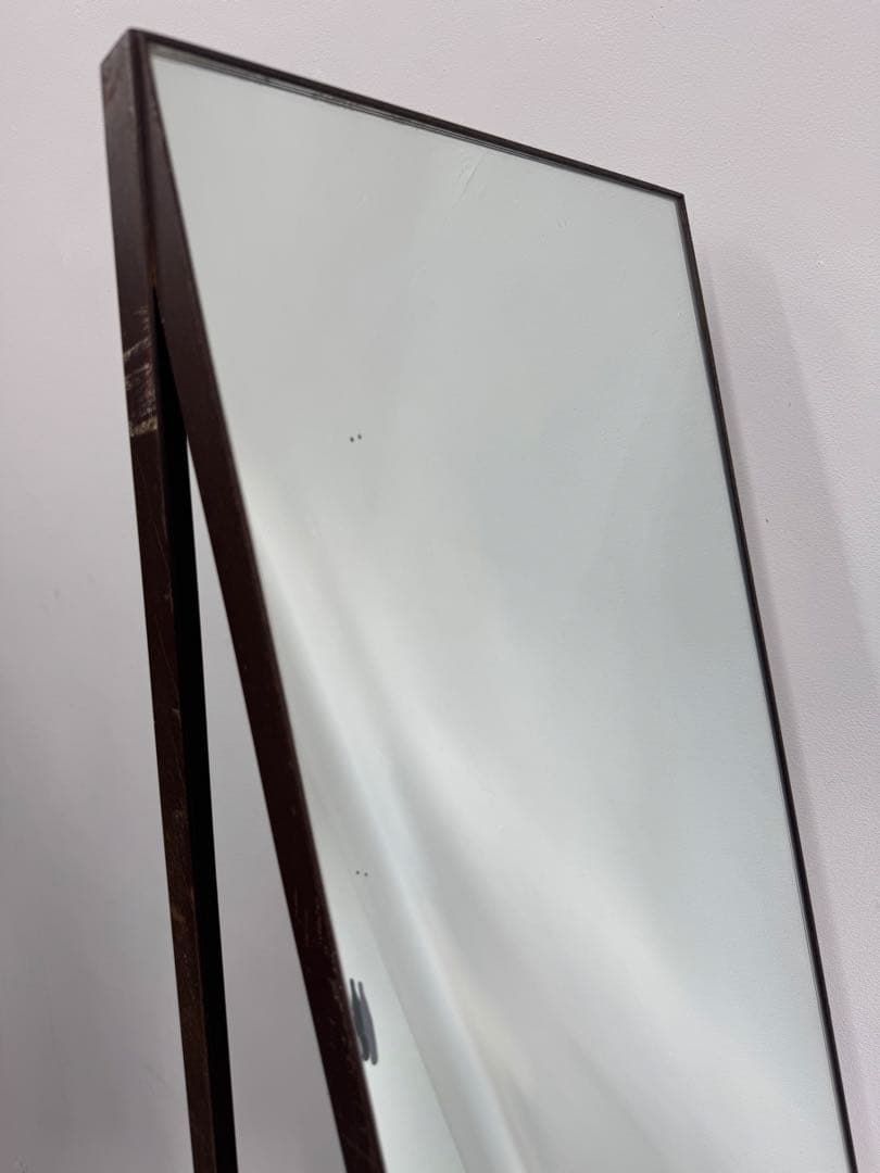 姿見 ミラー 大きいミラー キャスター インダストリアル アパレル　店舗什器 鉄