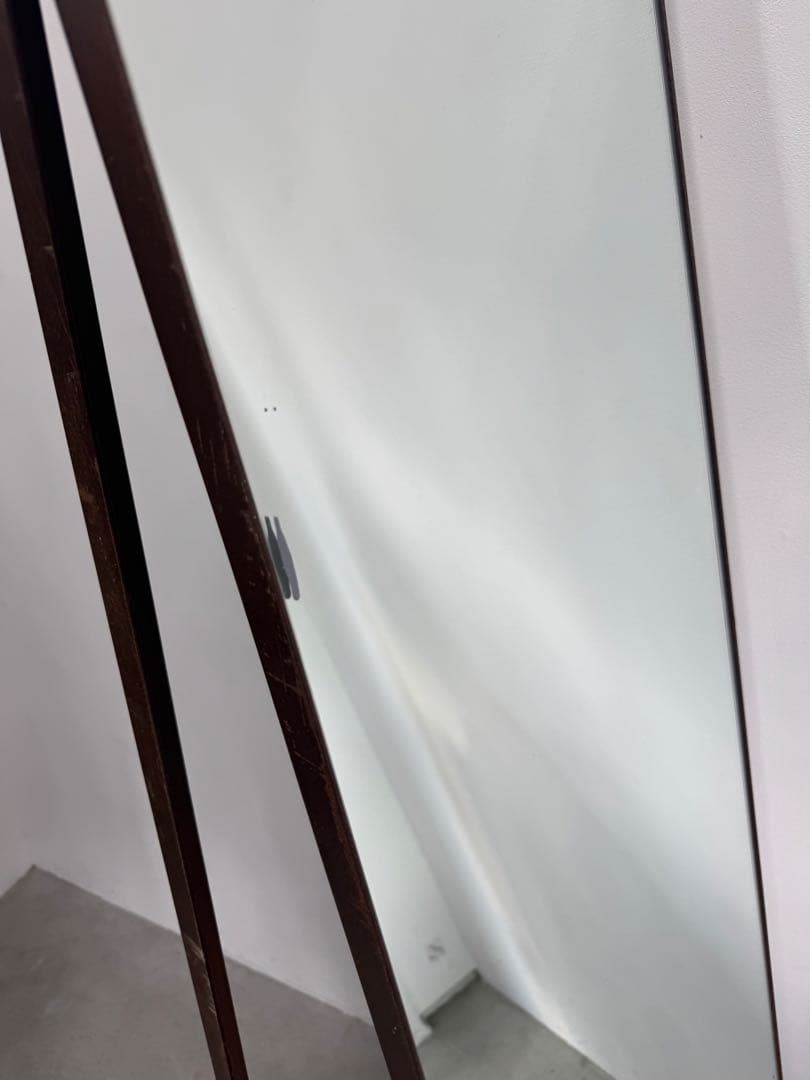 姿見 ミラー 大きいミラー キャスター インダストリアル アパレル　店舗什器 鉄