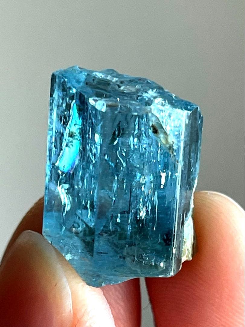 希少 風景を宿すアクアマリン 19.10ct (3.82g) ベトナム産