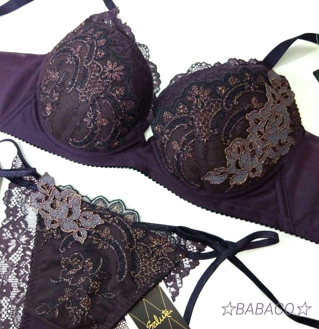 ☆サルート74 ブラ＆ショーツ VI E75M 紐　ベルサイユ宮殿