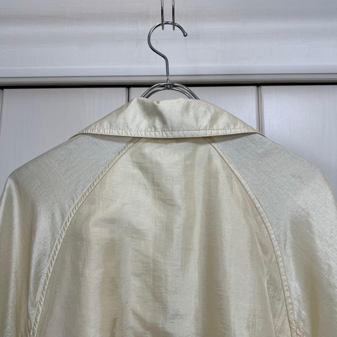 KENZO 90s オーバーサイズ ダブル トレンチコート ナイロン