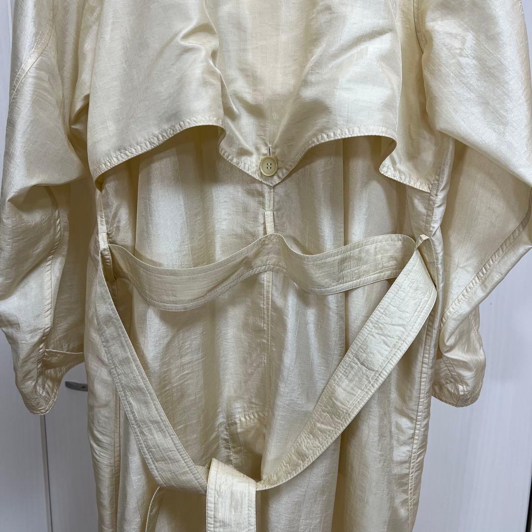 KENZO 90s オーバーサイズ ダブル トレンチコート ナイロン