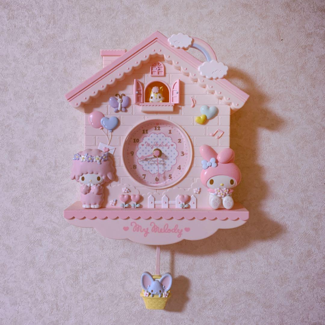 マイメロディ 壁掛け時計