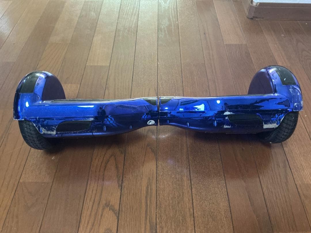 パープル 電動スケートボード LEDライト付き