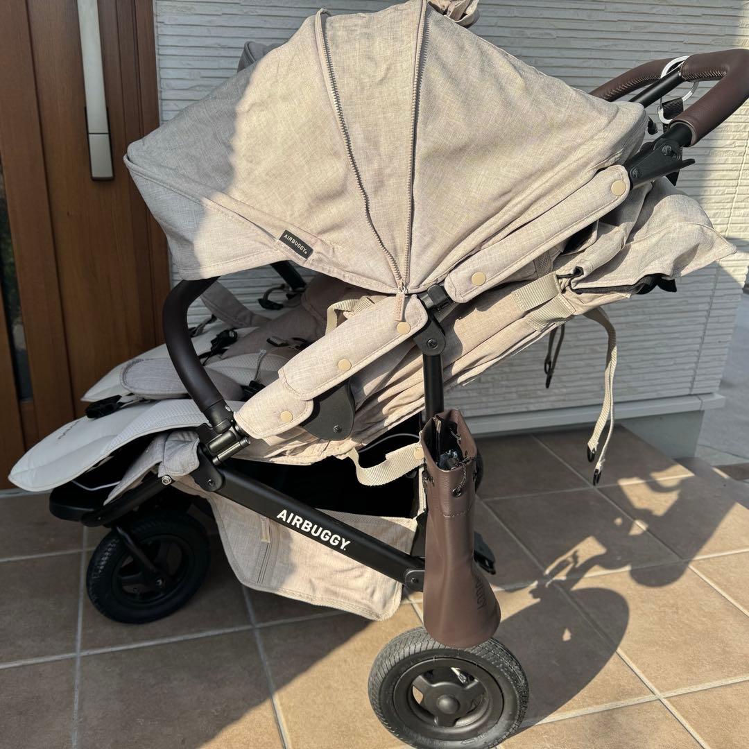 エアバギーココダブル フロムバースEX エアラブ4 まとめ売り 双子用ベビーカー