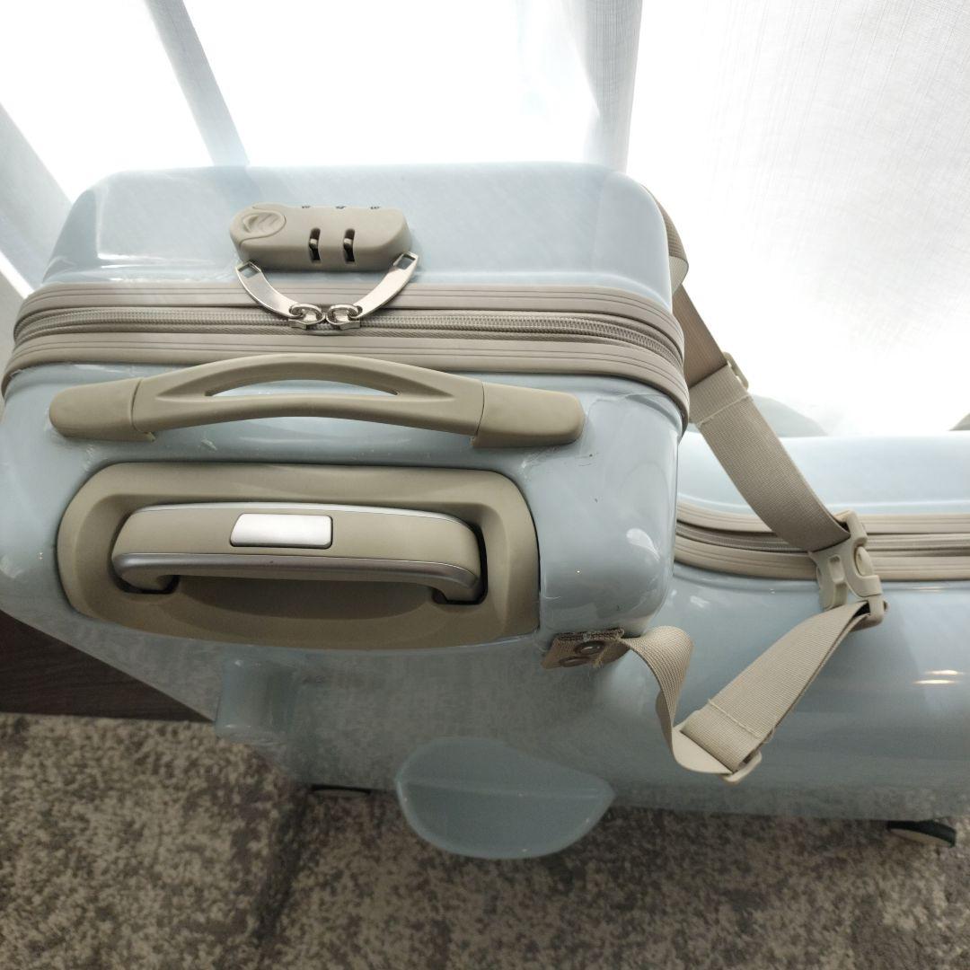 NORICCO ノリッコ　完売品希少カラーパステルブルー　キッズキャリーМサイズ