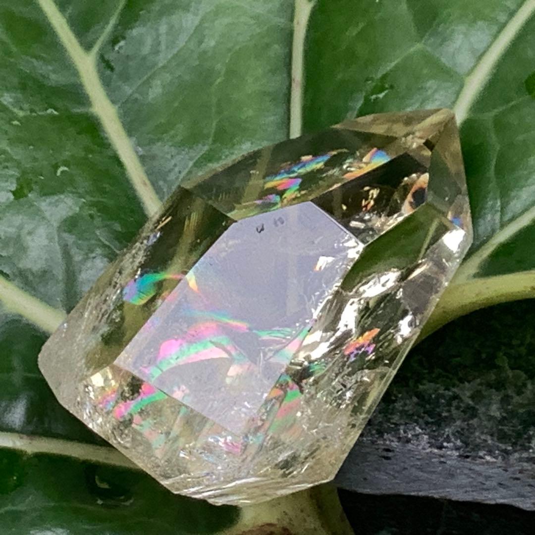 ✳世界に類無し‼️ 天川村レモン水晶*安心の外部鑑定書付　非加熱処理の無垢状態‼️