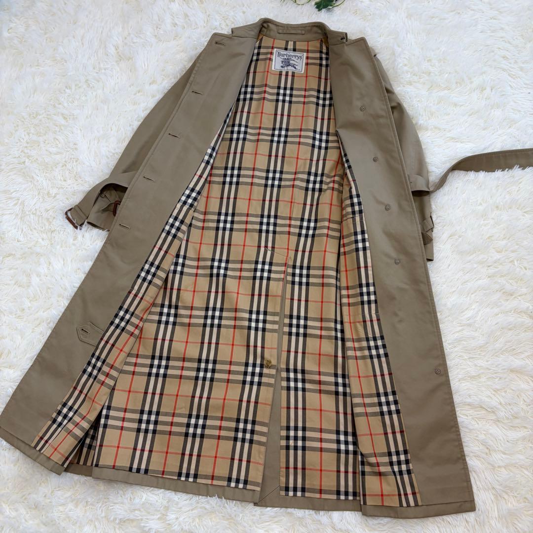 【美品✨】Burberrys バーバリー トレンチコート ベージュ ノバチェック