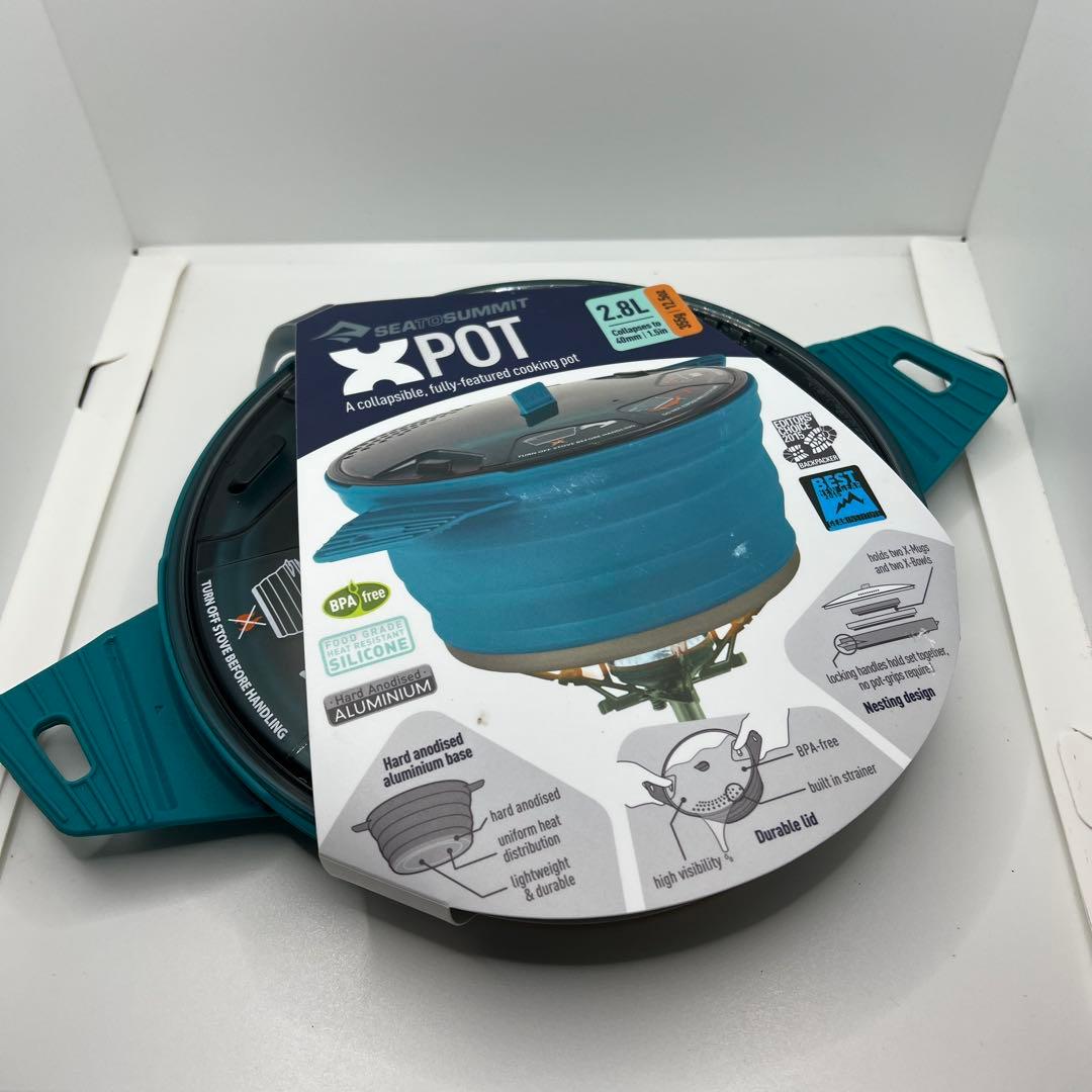 SEA TO SUMMIT シートゥサミット クッカー Xポット2.8L ブルー