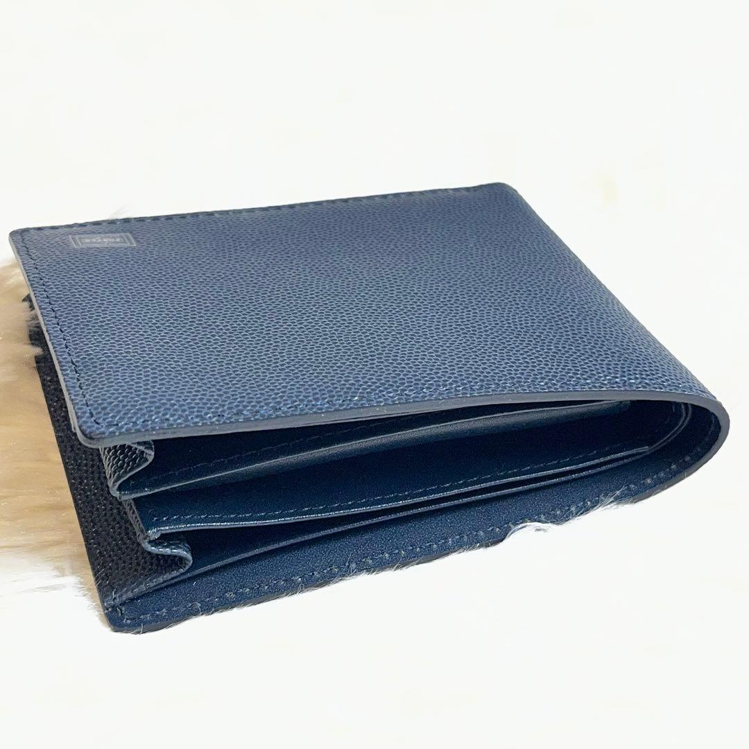 ✨新品未使用✨ポーター　エイブル　レザー　二つ折り財布　ユニセックス　ウォレット