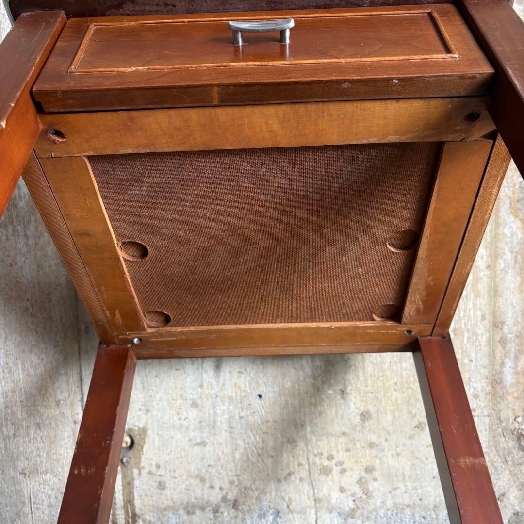 アメリカヴィンテージ US 米軍放出品　ナイトテーブル　サイドテーブル