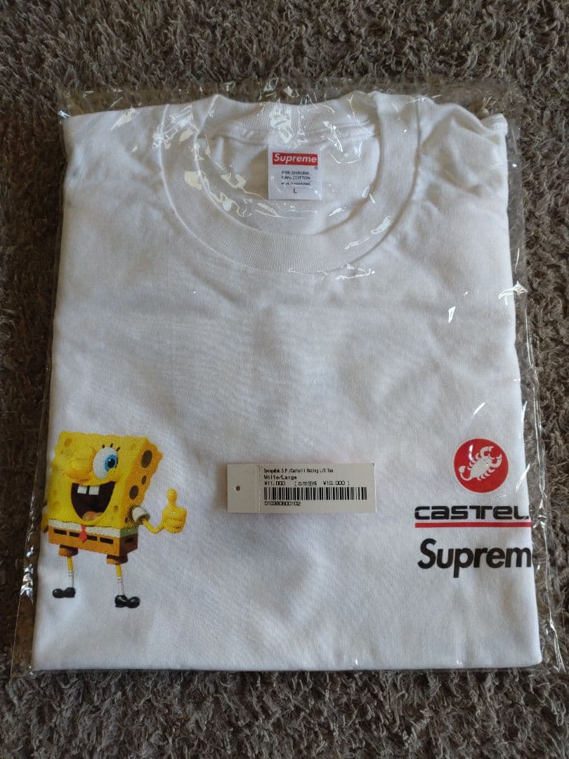 トップス Supreme x SpongeBob Castelli Racing L/S