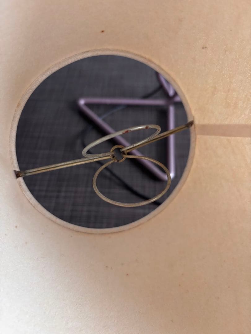 スタンドライト　間接照明　変形　個性的　デザイン　うねうね　ヴィンテージ　希少